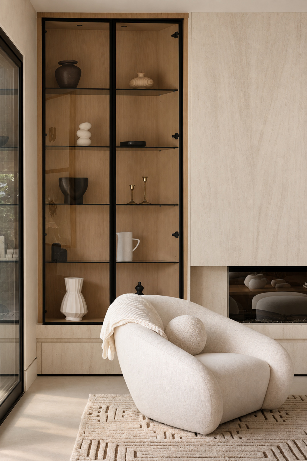 Display cabinetry by DG Builders
