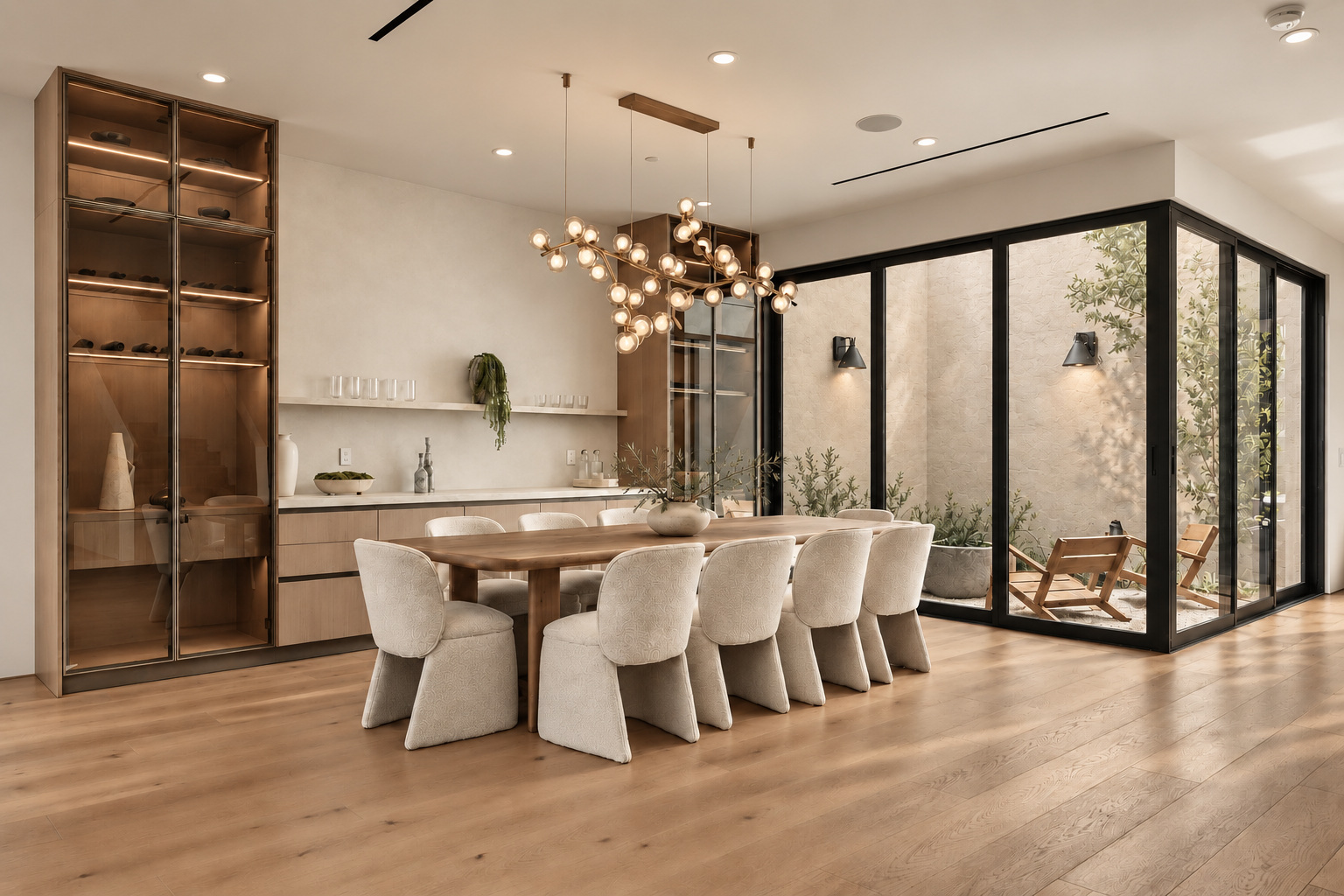 Kitchen and dining axis by DG Builders