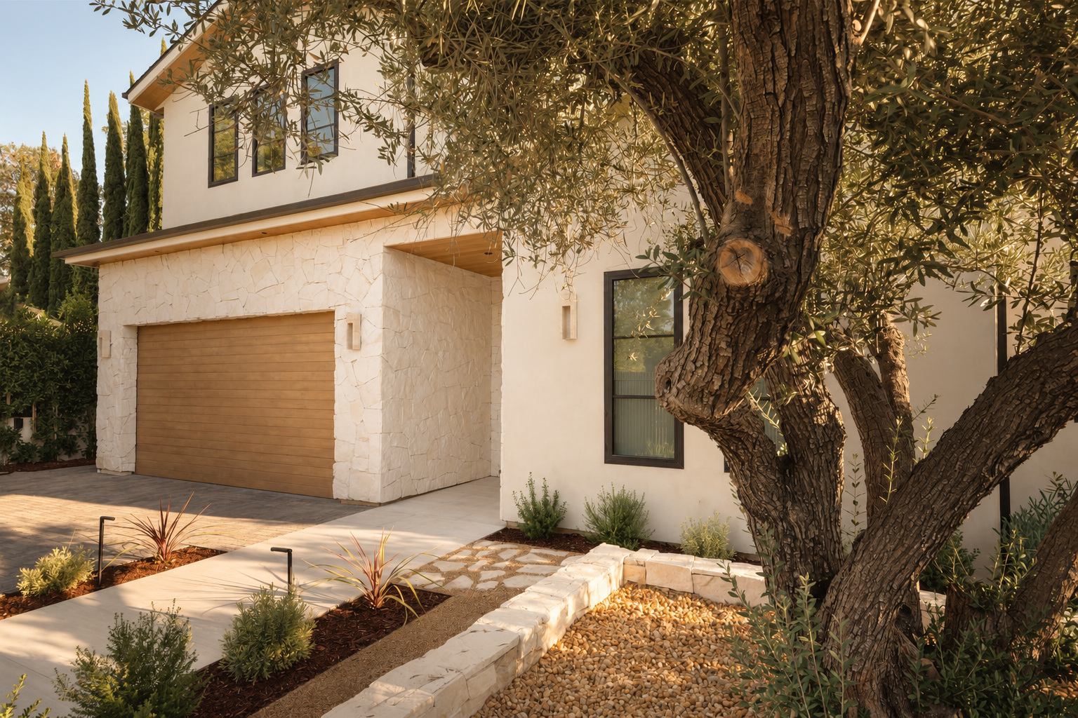 Living room garden connection by DG Builders